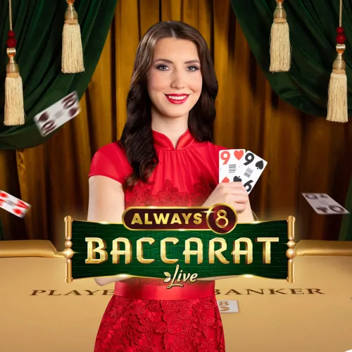 Traditional Live Baccarat table with a real dealer on the WinWin platform.